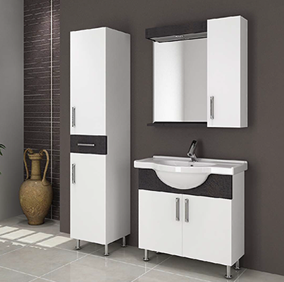 Yakamoz 80cm Dolap Takımı